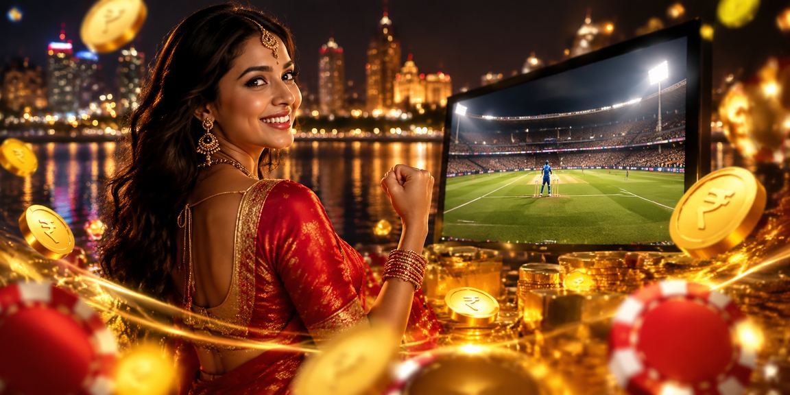 Bangalore MG Road cricket fans enjoying mobile betting in traditional attire
